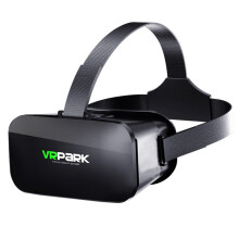 VR-headset med kontroller, justerbare 3D-VR-briller for mobil, oppslukende 3D-VR-opplevelse, anti-blått lys, VR-motstand