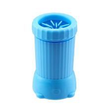 Cup Pet Cleaner for Pets Automatic Paw Washing Machine, Automatic Paw Washing Machine for Pets Care Device for Cats Blue