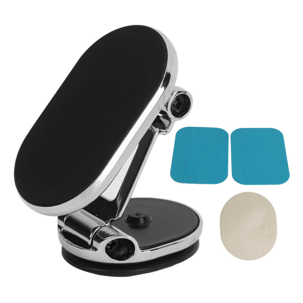 Car Phone Holder Mount W/ Strong Suction & 360 Rotation Angle Adjustable Foldable Magnetic Cell Phone Holder Compatible W/ All Smartphones 9139052024144