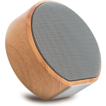 Altavoz compacto con puerto de carga USB integrado para recarga portátil, altavoz con enchufe y audio multidimensional para entretenimiento en el