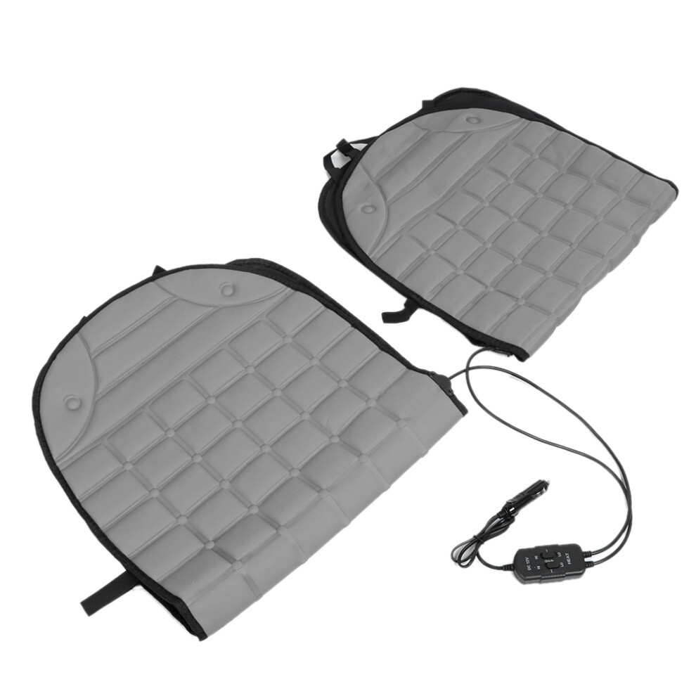 Winter Seat Warmer W/ Fast Heat Function Heated Cushion 4 Cars Featuring 2 Heat Levels Ul Certified Safety Overheat Control Lightweight Breathable 9139052980525