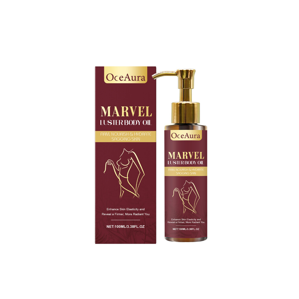 Light (100Ml) Oceaura Body Oil Gloss Care Body Massage Oil