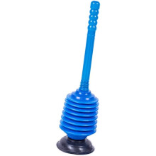 Heavy-Duty Plunger, Powerful Suction, Commercial Style, Slow and Blocked Drains Cleared, For Kitchens, Bathrooms, Sinks, Showers, 1 Piece