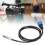 Καλώδιο ήχου XLR σε 3.5mm με επιχρυσωμένες επαφές, διπλή θωράκιση, σταθερό σήμα 2