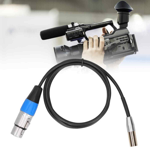 Καλώδιο ήχου XLR σε 3.5mm με επιχρυσωμένες επαφές, διπλή θωράκιση, σταθερό σήμα 2