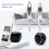 Caixa de som Bluetooth compacta, com volume alto para uso externo e chamadas telefônicas (design minimalista, super mini e portátil) 5