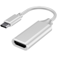 Tragbarer Display-Hub, USB-C-zu-HDMI-Adapter, kompaktes Design, Thunderbolt 3-kompatibel