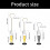 Convenient Acrylic Cap Clips Wall Mountable Hangers For-1 6