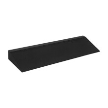Wedge Block Incline Board Fitness Leg Stretcher Training Squat Brick for Workout Sports Exercise Tight Calves Black