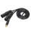 Καλώδιο θωράκισης από πλεγμένο χαλκό για στιβαρή κατασκευή, προσαρμογέας 5