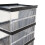 Living And Home 9-Tier Foldable Shoe Cabinet, Black 5
