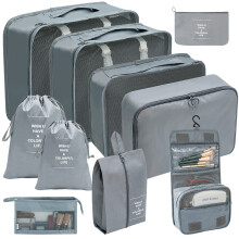 Reise-Kulturbeutel mit leichten, tragbaren Netztaschen für optimale Organisation unterwegs, aus strapazierfähigem und pflegeleichtem Material