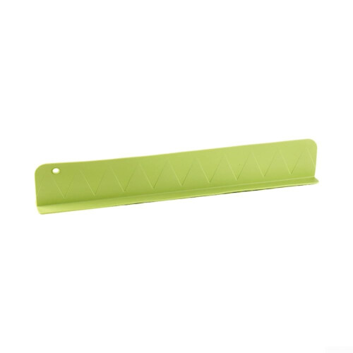 Kitchen Splash Guard, Multifunctional Strip Silicone Barrier for Worktops (Green)