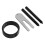 Fork Spring Compressor Tool Set, Made in the USA Universal Motorcycle Fork Spring Compressor Kit 4 Durable Fork Maintenance, Efficient Compression w/ 6