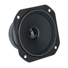 Altavoz de rango completo con material de aluminio revestido de cobre, impedancia de 4 ohmios, controlador magnético dual de 3 pulgadas y 85 mm para