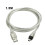 High-Speed Data Transfer Cable, IEEE 1394 Mini 4Pin Adapter, Translucent Design For Peripheral Devices, Double-Layer Shielding, Stable And High-Speed 6