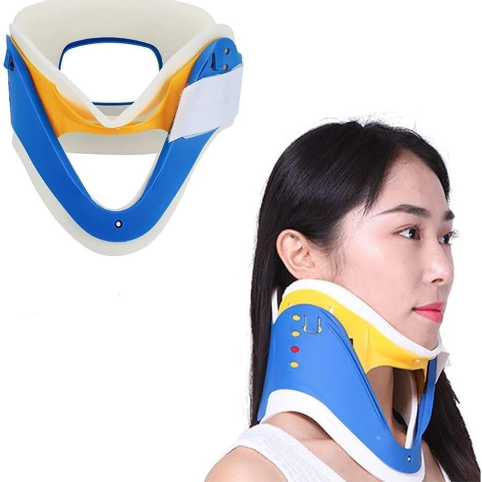 Neck Brace Cervical Traction Neck Support Brace Adjustable for Pain Relief