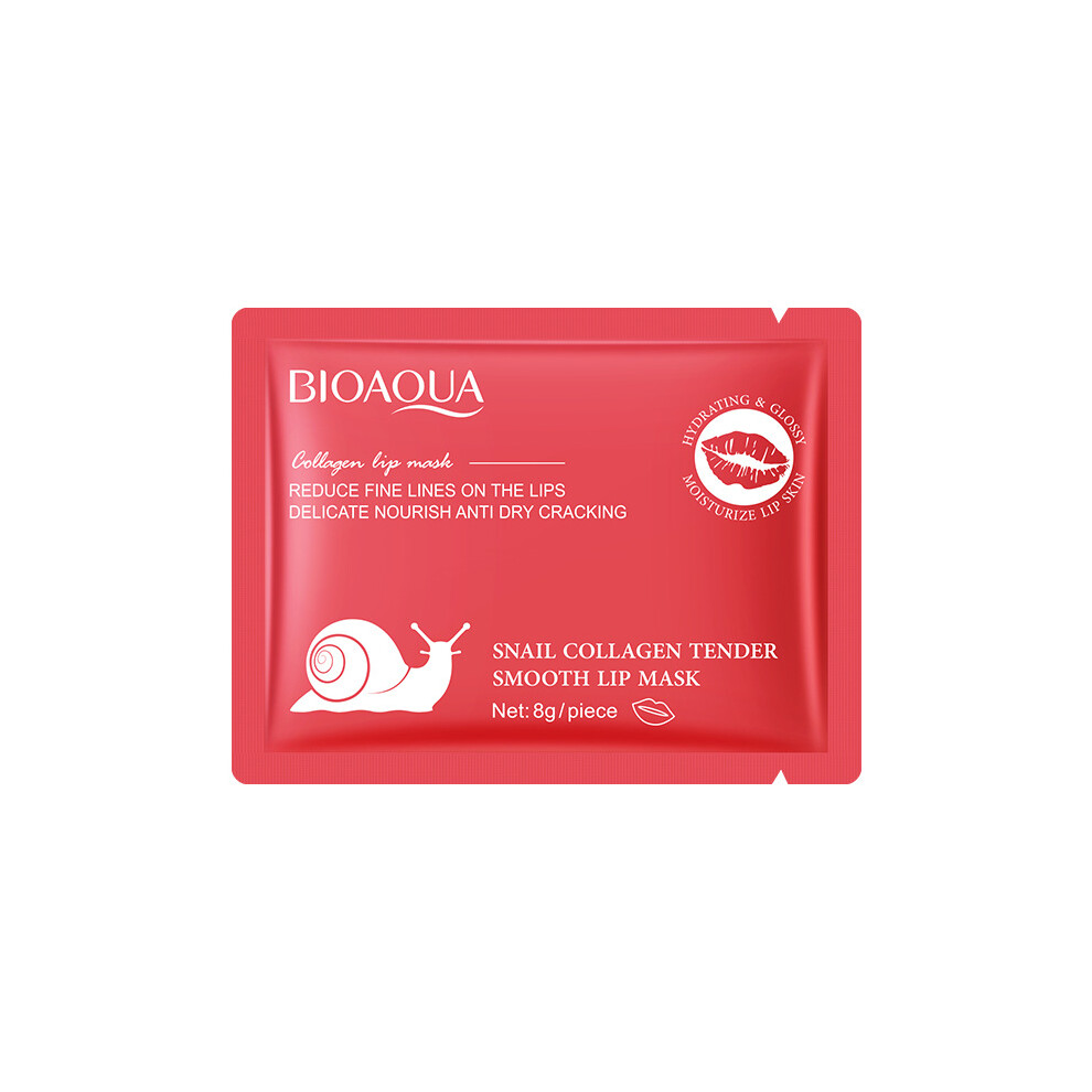 Pink (Snail Lip Mask) Lip Mask 8G/Piece Anti-Chapped Lip Mask