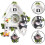 Khaki Decorative Hanging Cuckoo Clock with Hourly Chirping 3