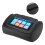 Monitor de entretenimento para encosto de cabeça do banco traseiro, reprodutor de vídeo LCD de 7 polegadas com tela dupla para encosto de cabeça, 5