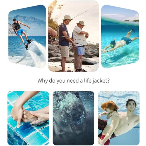 Waterproof Swim Trainer, Adjustable, Back Support, Comfortable Swimming Aid 1