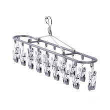 Portable Travel Laundry Rack 20 Rustproof Clip Stainless Steel