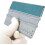 Professional wallpaper smoothing tool squeegee build in scale multipleuse felt pads for graphic installations 29 cm 3
