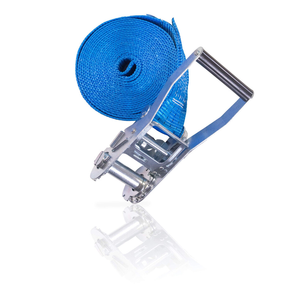 Ratchet Lashing Strap 1Piece 4000 Dan 8 M Length Blue 8 M Single 9412369663153