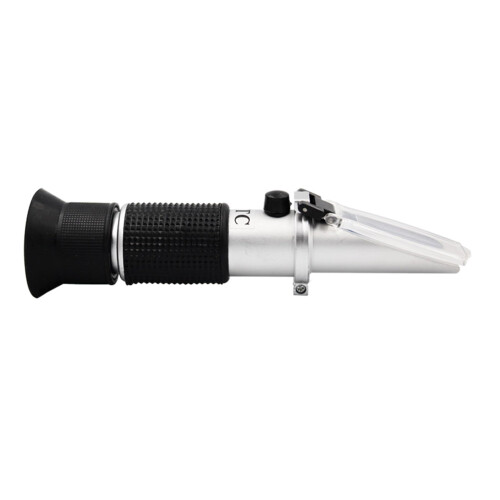 Handheld Refractometer, Brix 0–40% Alcohol 0–25%, ATC Tester