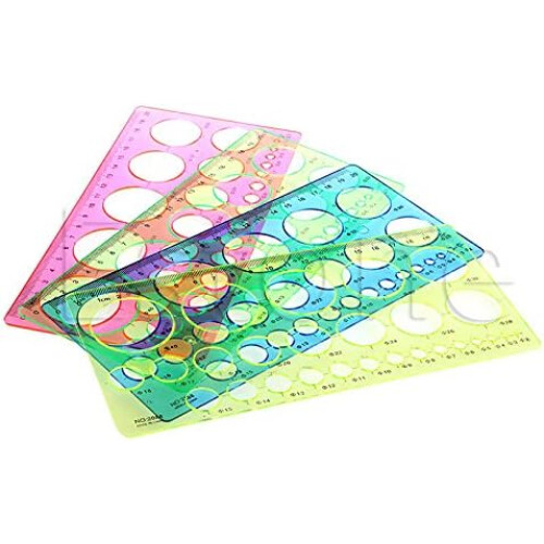 Quilling Ruler Template Tool Set Circle Size Origami Paper Quilled Creat Tool 2