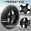 (1pcs)200x50 Solid Tire Wheel For Electric Scooter Car 8inch Solid Wheel-hz 2