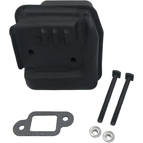 Conjunto de Silenciador de Escape com Parafusos Compatíveis com Stihl MS250 MS230 MS210 2
