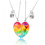collane Best Friends con farfalla e paillettes, regalo per donne e ragazze 1