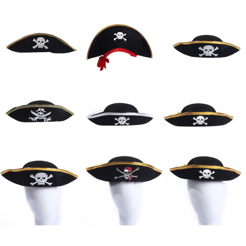 Chapeau de Pirate pour spectacle sur scène, chapeau-Article 5 2