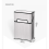 2-pack cigarette case, case in aluminum Flip holds 20 2