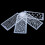 4Pcs Fondant Side Reusable Baking Cake Stencil WDecoration 1