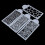 4Pcs Fondant Side Reusable Baking Cake Stencil WDecoration 5