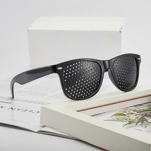 Πακέτο 3 γυαλιών Pinhole για βελτίωση της όρασης, Unisex γυαλιά Pinhole που ενισχύουν τη 2