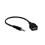 Υποδοχή USB, AUX, υποδοχή 3,5 mm για καλώδιο φόρτισης δεδομένων ήχου, μαύρο 5