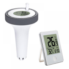 Thermomètre de piscine sans fil flottant, lecture facile, thermomètre numérique étanche, pour piscines