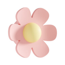Bathroom Sink Overflow Trim Ring FlowerShaped Drain Hole Seal