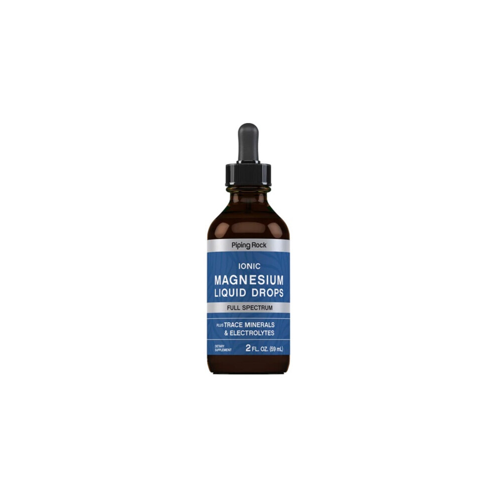Piping Rock Ionic Magnesium Liquid, 2 Fl Oz, 59 Ml