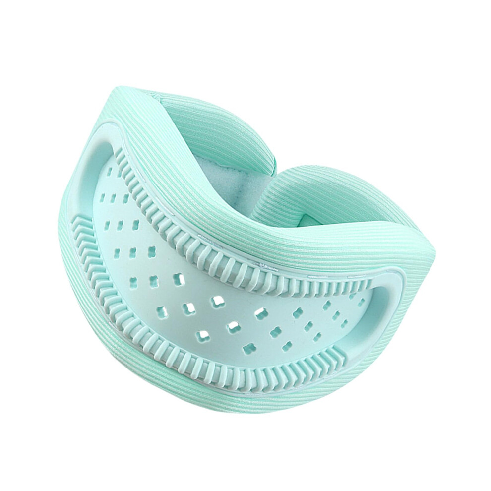 Blue Neck Brace Keeps Vertebrae Stable And Aligned, Hollow Neck To Relieve Cervical Spine Pressure Rhombus