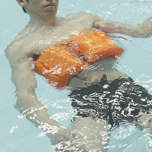 Swimming trainer, swim belt, waterproof, adjustable, back support, comfortable design 2
