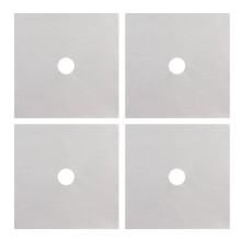 Stove Cover Plate 4Piece Set, HeatResistant Covers Against Grease Dirt