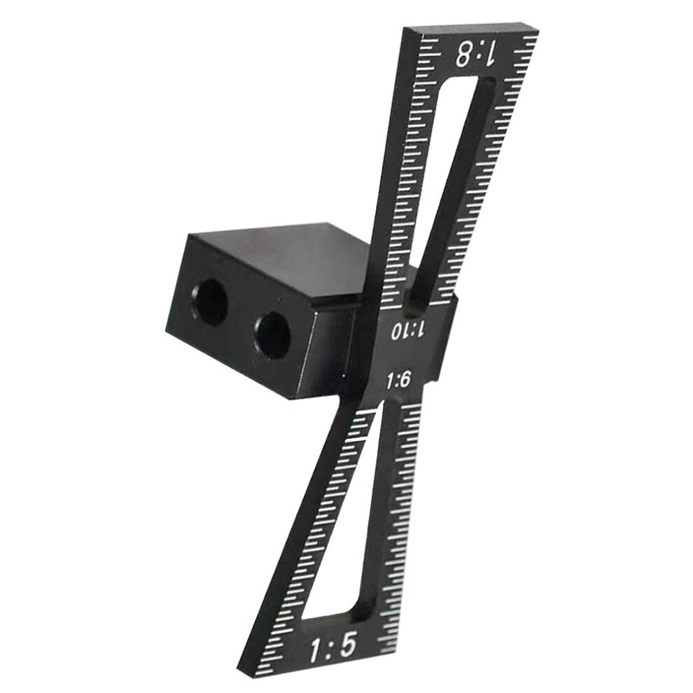 Dovetail Marker Wooden Hinge Track Marking Template Carpentry Marking With Scale Dovetail Template 9412369664891