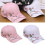 Chapeau de Baseball à la mode, chapeau brodé de fleurs,-Blanc 3