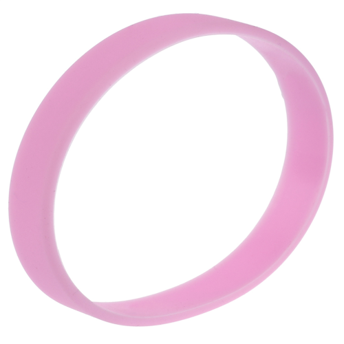 Silikonikumiranneke pinkki 1