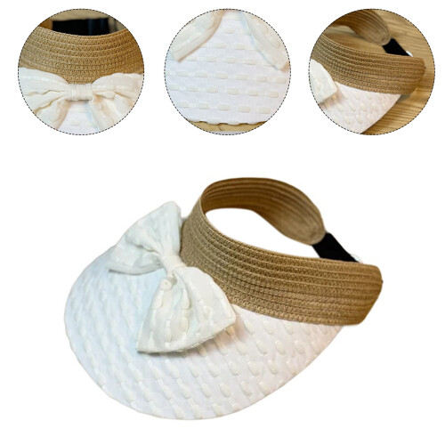 Chapeau de soleil pliable avec décalcomanie à-Noir taille unique 2