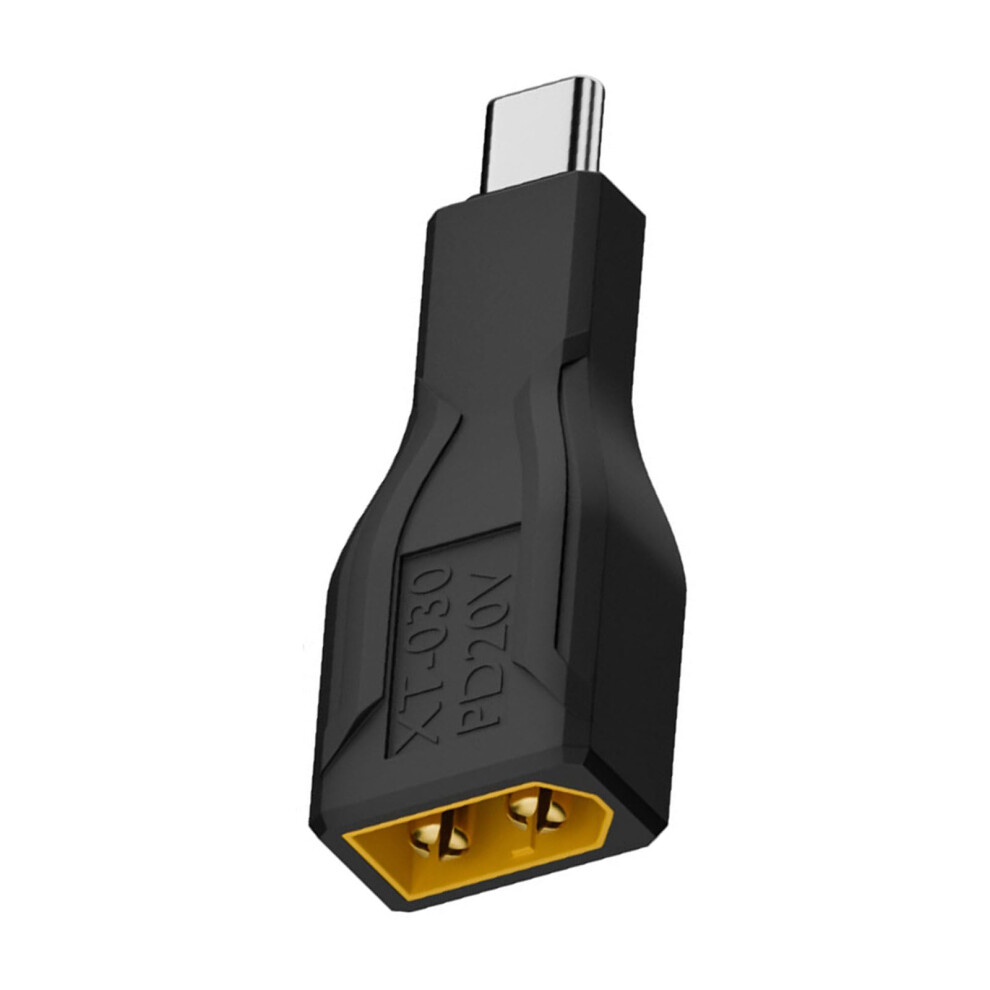 Xt60 Plug To Usb Typec Plug, Charging Adapter With 100W Power, Supports For Model Enthusiasts And Boat Batteries Xt30. 9412369665294